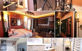 Luxury Studio, Rez de chaussée, Parking privé vidéo surveillance, Canapé haute qualité convertible couchage 2 personnes, Centre Ville proche, Restaurant, boulangerie 2 minutes à pied, Terrasse - 800mètre carré de terrain - Géré par Presta-Zen'Service
